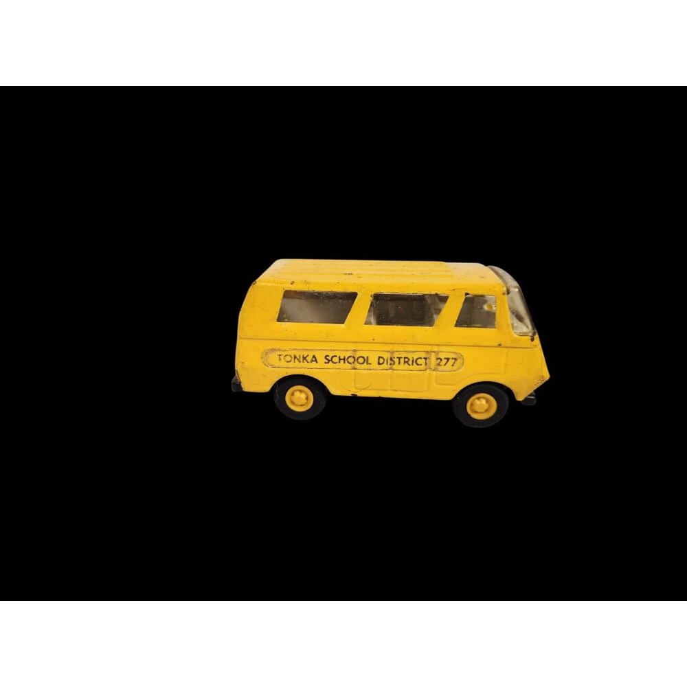 VINTAGE TONKA SCHOOL DISTRICT 277 BUS TOY- 1970'S #55360 - MADE IN USA